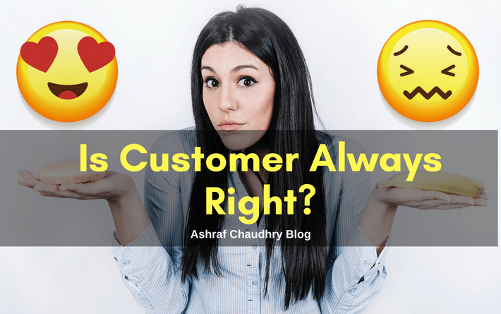 Is customer always right?